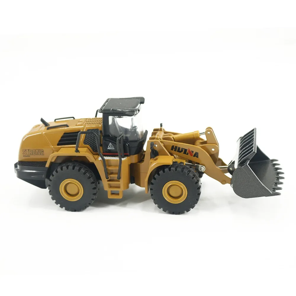 Huina 1:50 static mixer dump truck loader roller engineering vehicle suit excavator model children's toy engineering alloy model - Image 6