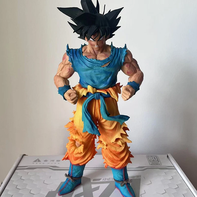 Dragon Ball Animation Toys Explosion First Super Son Goku Gk Figure Model Collection Anime Model Boy'S Birthday Gift