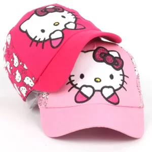 Sanrio Semi Grid Baseball Cap New Kuromi Cinnamoroll My Melody Cap For Children Kawaii Cartoon Cap For Boys And Girls Gifts