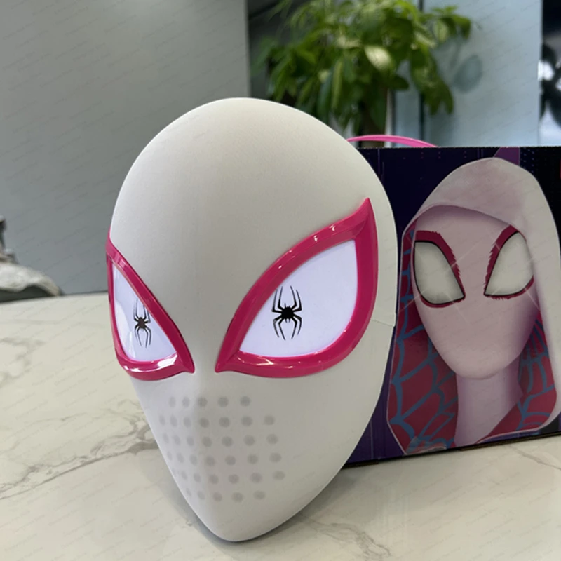 Hot Marvel Gwen Spider-Man Mask 1:1 Spiderman Masks with Faceshell Halloween Cosplay Costume Replica Birthday Gift - Image 5